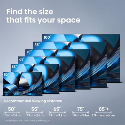 12. Hisense 55U7SE 139,7 cm (55") 4K Ultra HD Smart TV Wi-Fi Schwarz