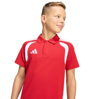 6. adidas Tiro 26 League Polo-Shirt für Kinder, rot, KF3408