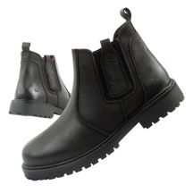 Wrangler Yuma Herrenschuhe Chelsea Boots elegante Leder Schlupfstiefel