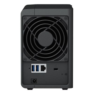 2. Synology DS223 NAS; Tower; 2x (3,5" SATA HDD)/2,5" HDD/SSD; Realtek RTD1619B; 2 GB DDR4, 1x 1GbE RJ-45