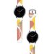 2. Strap Moro für Samsung Galaxy Watch 45 / 46 / 47 mm Silikonarmband Uhrenarmband - Muster 7