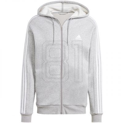 2. adidas Essentials Fleece 3-Streifen Full-Zip M Sweatshirt IJ6479
