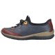 3. Rieker N3271-35 Damen-Slipper, bequem, marineblau