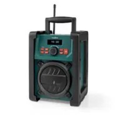12. Nedis RDDB3100GN Tragbares Radio Analog & Digital Schwarz, Grün