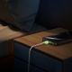 4. Joyroom S-A53 60W USB-C Kabel - USB-C mit fluoreszierender Spitze 1,2 m - beige