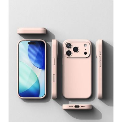 6. Ringke Silikon MagSafe Hülle für iPhone 18 Pro – Pink