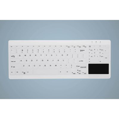 2. Active Key AK-C7412 Industrielle USB-Tastatur, britisches Englisch, weiß