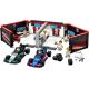3. LEGO CITY 60444 Formel-1-Garage und Mercedes-AMG- und Alpine-Rennwagen