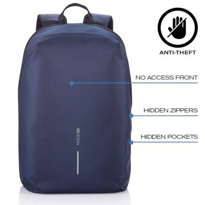 3. XD DESIGN ANTI-DIEBSTAHL-RUCKSACK BOBBY SOFT MARINEBLAU P/N: P705.795