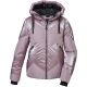 2. Damen-Skijacke Killtec KSW 100 mit abnehmbarer Kapuze und Reißverschluss, rosa