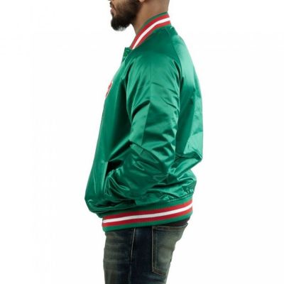 4. Mitchell & Ness NBA Milwaukee Bucks Leichte Jacke M STJKMG18013-MBUDKGN