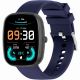 7. Smartwatch Gravity Black 2 Armbänder GT18-9
