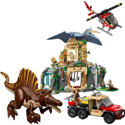 3. LEGO Jurassic World 76976 Luftmission mit Ketchalcoatlus und Spinosaurus