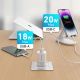 12. Wozinsky WWCEAC GaN USB-A USB-C 33W Wandladegerät - Weiß