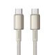 4. Baseus Tungsten Gold USB-C / USB-C-Kabel 100 W 1 m – Gold