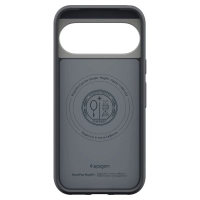 5. Spigen Nano Pop MagSafe Hülle für Google Pixel 11 – Schwarz und Grau