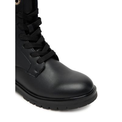 5. Tommy Hilfiger Damen-Schnürstiefelette T3A5-34012-1355999 Schwarz