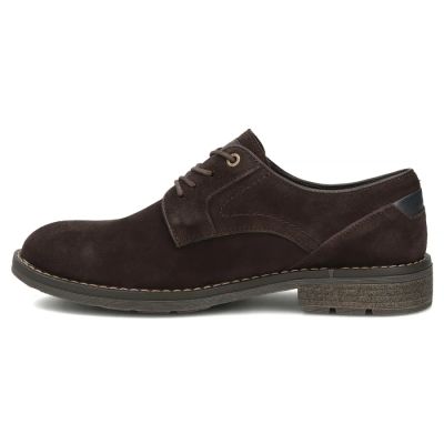 3. Herren-Freizeitschuhe aus Leder, Wildleder, dunkelbraun, Filippo MP8317