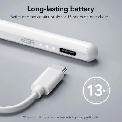 2. ESR Digital+ Magnetischer Eingabestift für iPad – Weiß