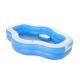 16. Bestway 54409 Aufstellpool, aufblasbarer Pool, oval, blau-weiß