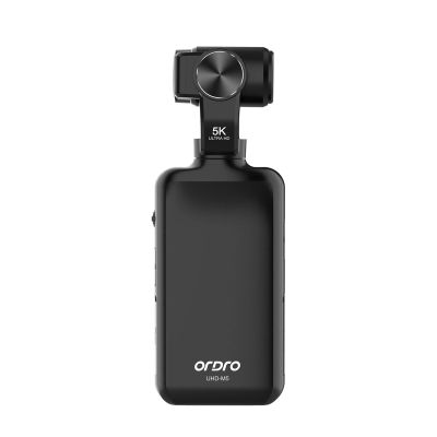 5. Ordro Pocket M5 3-Achsen-Gimbal-Kamera, 5K, für Vlogging und YouTube – Schwarz