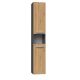 2. Badezimmerschrank NEL I 31x30xH174 anthrazit/artisan