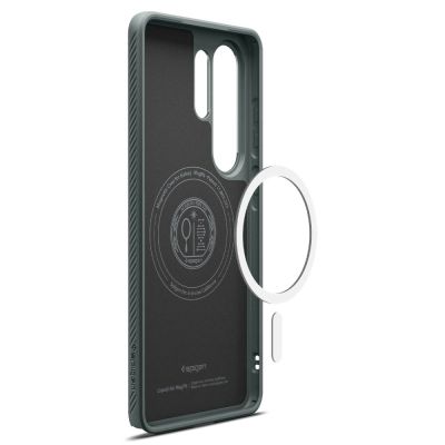 6. Spigen Liquid Air Mag MagSafe Hülle für Samsung Galaxy S26 Ultra – Grün