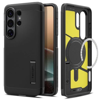 2. Spigen Tough Armor Mag MagSafe Hülle für Samsung Galaxy S26 Ultra - Schwarz