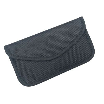9. Anti-Diebstahl-Etui für Autoschlüssel, Telefon, Radio, Faraday-Box, Faraday-Käfig, 20 cm x 11 cm, schwarz