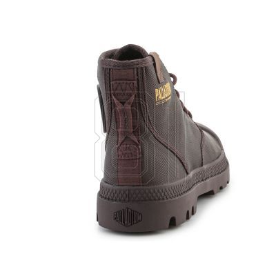 6. Palladium PAMPA HI COATED U 74375-249-M Dark Cocoa Schuhe