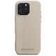 3. Karl Lagerfeld FW Stamped Karl MagSafe Hülle für iPhone 16 Pro Max – Beige