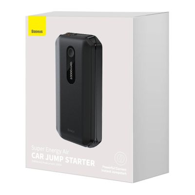 5. Baseus Powerbank Starthilfe-Booster 10000mAh 12V (1000A / 500A) + Krokodilklemmen Schwarz (CGNL020101)