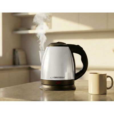 10. ESPERANZA Wasserkocher Parana 1,0 l Weiß EKK128W