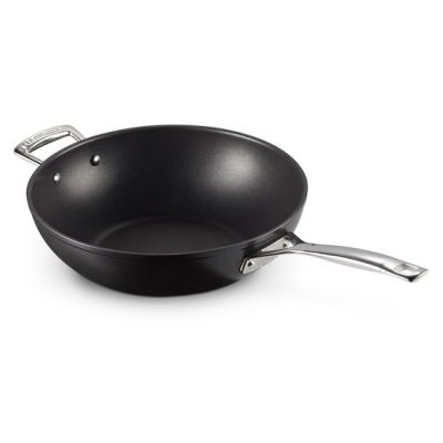 Le Creuset gehärtete Antihaft-Pfanne, silberfarben, 30 cm