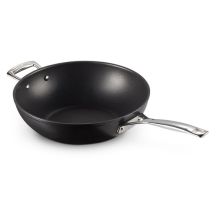 Le Creuset gehärtete Antihaft-Pfanne, silberfarben, 30 cm