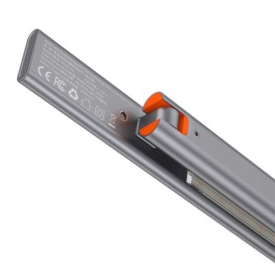 6. Baseus Smart Eye kabellose LED-Schreibtischlampe mit Akku 2200 mAh grau (DGZG-0G)