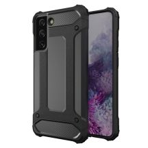 Hybrid Armor robuste TPU/PC Panzer Handyhülle Hard Case für Samsung Galaxy S22+ (S22 Plus) schwarz