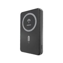 Dudao K14S Magnetische Powerbank 20W 5000mAh 1x USB-A 1x USB-C - Schwarz