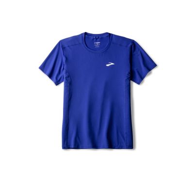 Atmosphere Herren Kurzarm 3.0 Laufshirt Blau