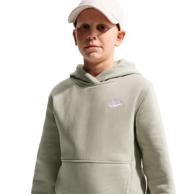 3. Nike Sportswear Club Fleece Kinder-Sweatshirt Hellgrün FD3000 304