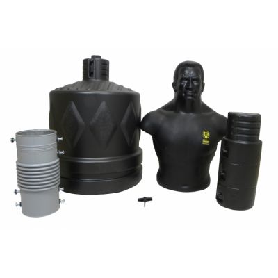 8. Freistehende verstellbare Schaufensterpuppe MASTERS BOX-MAN schwarz