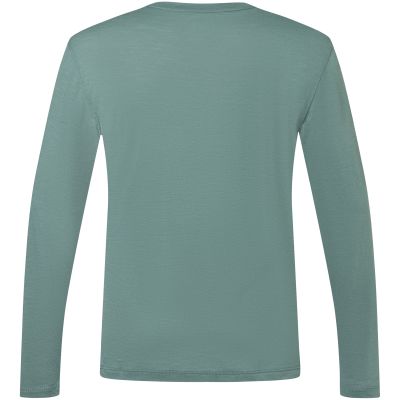 3. Herren-Langarmshirt SUPER.NATURAL M 2 Pitch LS grün