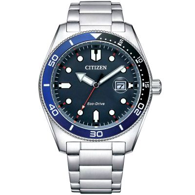 CITIZEN Marine Sportliche Herrenuhr AW1761-89L + Box