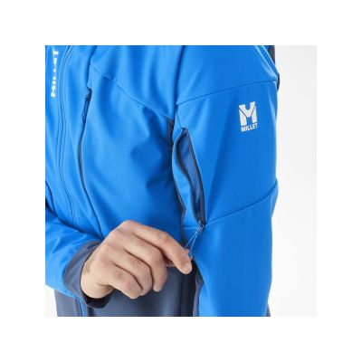 4. MILLET MM White Shield Jacke Marineblau