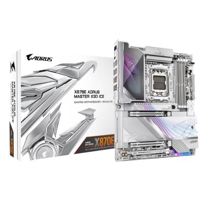 2. GIGABYTE X870E AORUS MASTER X3D ICE AMD X870E Sockel AM5 ATX