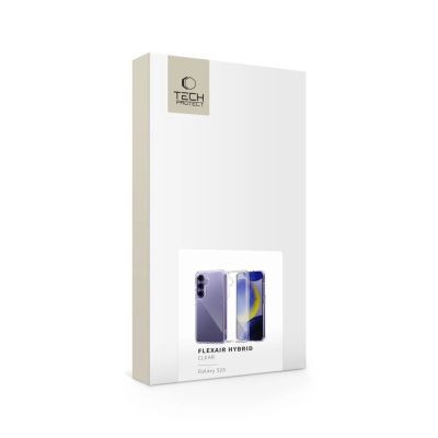 5. Tech-Protect Flexair Hybrid-Hülle für Samsung Galaxy S25 – transparent