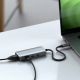 7. Satechi 4-in-1 USB-C Hub – Hub für mobile USB-C-Geräte (3x USB-C 3.2 Gen2 10 Gbit/s, 2,5-Gigabit-Ethernet) (Space Grau)