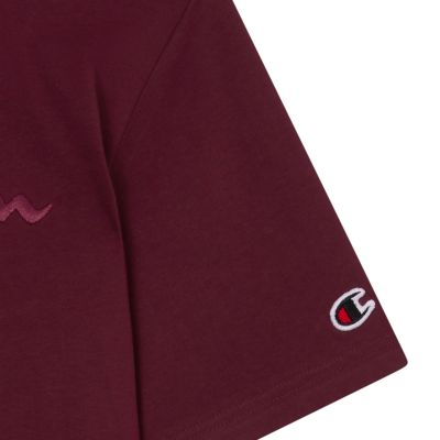 5. Herren Champion SS Tee Burgunderrot 220273 RS522