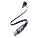 4. Baseus Enjoyment Max 90W Autoladegerät 2x USB-C + USB-C und Lightning Kabel - Schwarz