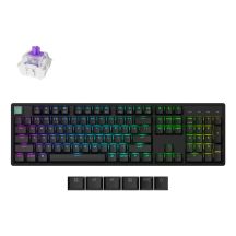 Keychron K10 HE Gaming-Tastatur USB + RF Wireless + Bluetooth QWERTZ Englisch Schwarz